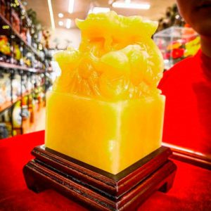 Ấn Rồng từ Đá quý Phong Thủy