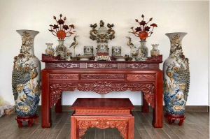 Bộ bàn thờ cúng ông bà tổ tiên