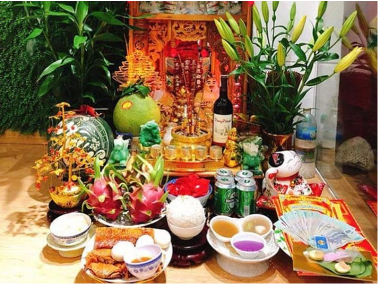 Bàn thờ Thần Tài Thổ Địa