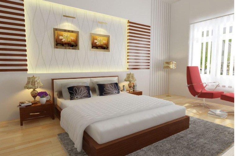 Cách kê giường ngủ hợp phong thủy